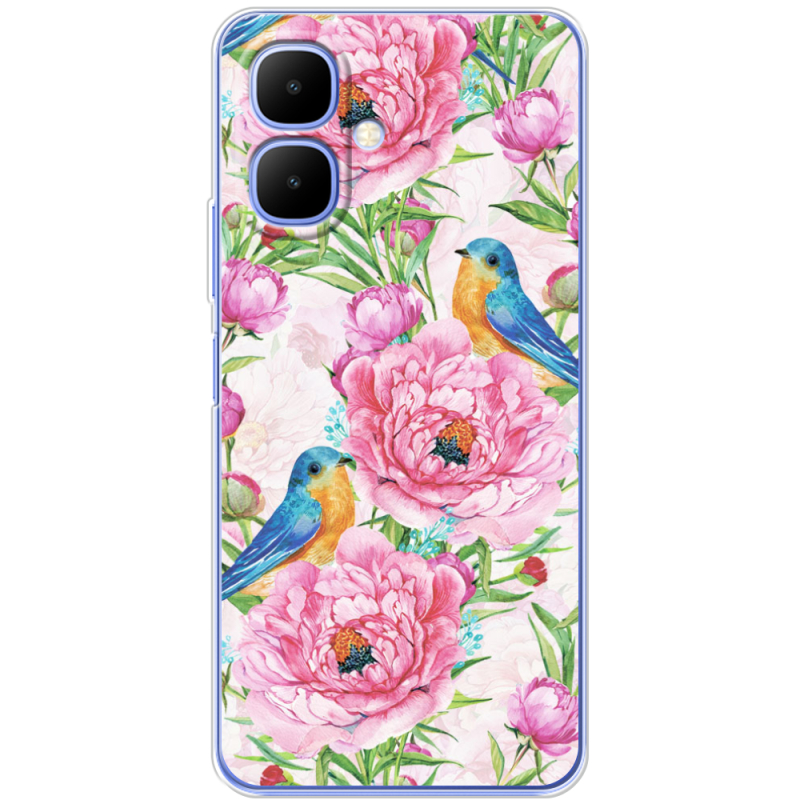 Чохол BoxFace Infinix Smart 10 Birds and Flowers