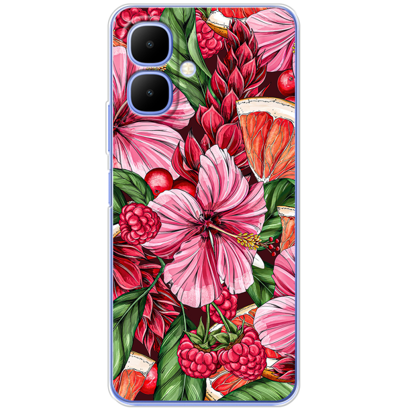 Чохол BoxFace Infinix Smart 10 Tropical Flowers