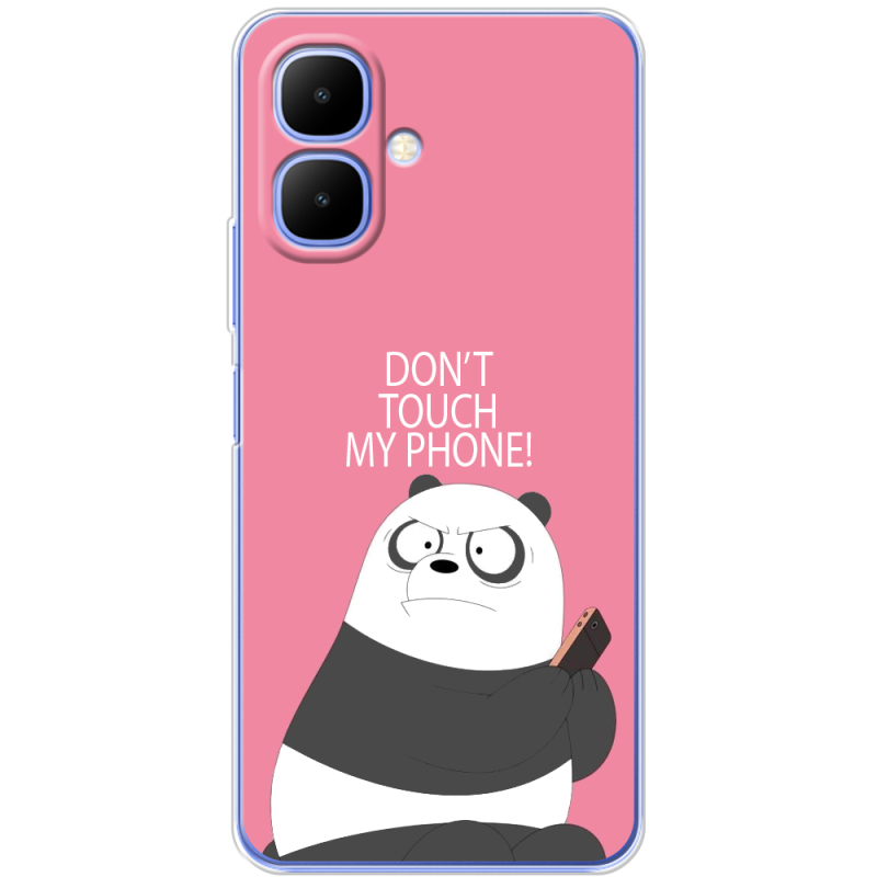 Чохол BoxFace Infinix Smart 10 Dont Touch My Phone Panda