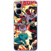 Чохол BoxFace Infinix Smart 10 Deadpool and Mary Jane