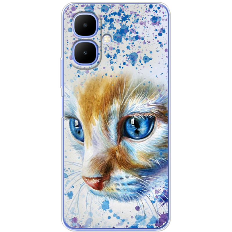 Чохол BoxFace Infinix Smart 10 Голубоглазый Кот