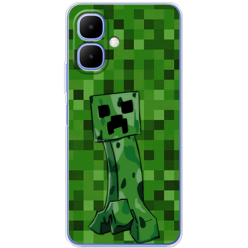 Чохол BoxFace Infinix Smart 10 Minecraft Creeper