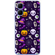Чохол BoxFace Infinix Smart 10 Halloween Purple Mood