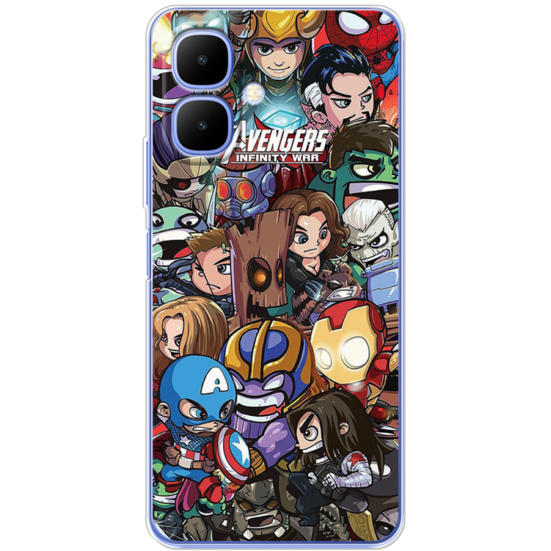 Чохол BoxFace Infinix Smart 10 Avengers Infinity War