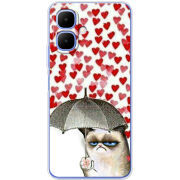 Чохол BoxFace Infinix Smart 10 Raining Hearts