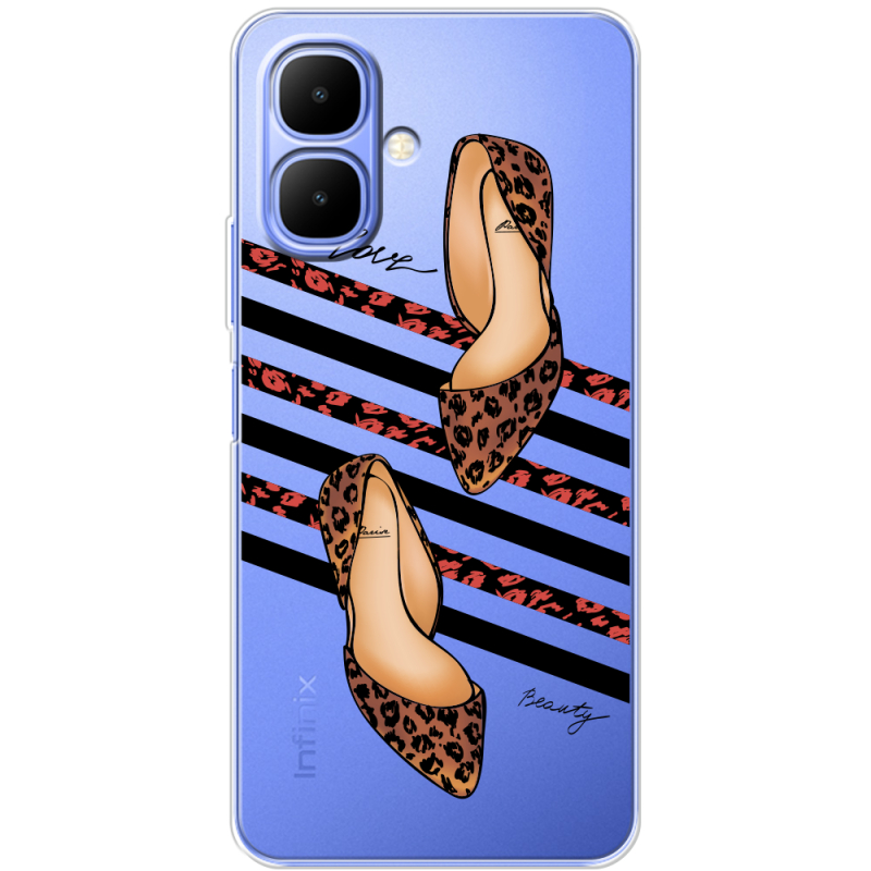 Прозорий чохол BoxFace Infinix Smart 10 Love Beauty