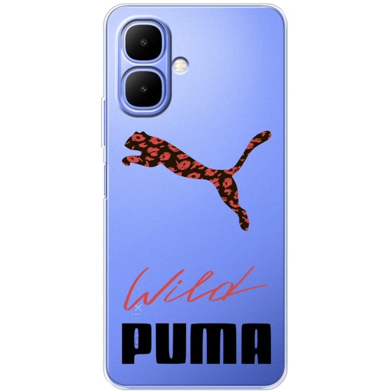 Прозорий чохол BoxFace Infinix Smart 10 Wild Cat