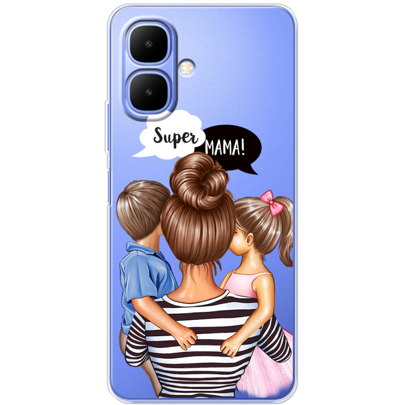 Прозорий чохол BoxFace Infinix Smart 10 Super Mama