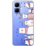 Прозорий чохол BoxFace Infinix Smart 10 The Friendly Beasts