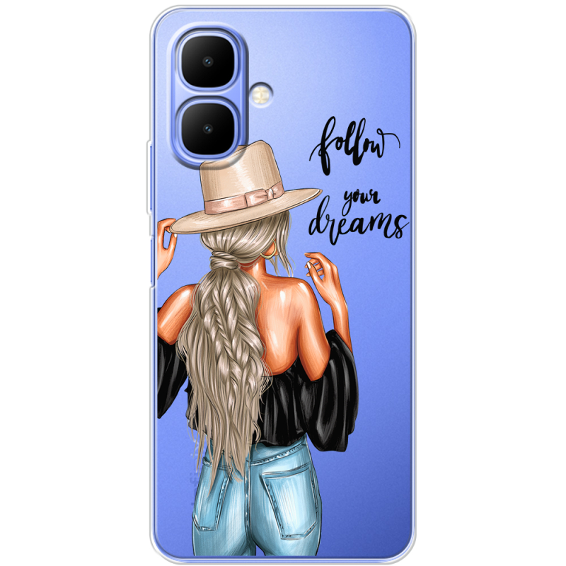 Прозорий чохол BoxFace Infinix Smart 10 Follow Your Dreams