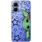 Прозорий чохол BoxFace Infinix Smart 10 Baby Yoda