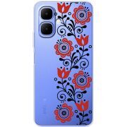 Прозорий чохол BoxFace Infinix Smart 10 Ethno Ornament