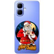 Прозорий чохол BoxFace Infinix Smart 10 Cool Santa