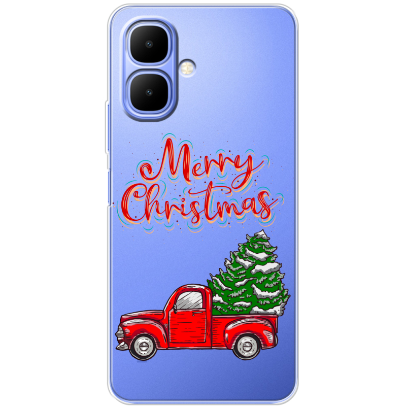 Прозорий чохол BoxFace Infinix Smart 10 Holiday Car