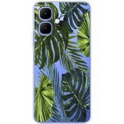 Прозорий чохол BoxFace Infinix Smart 10 Palm Tree