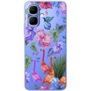 Прозорий чохол BoxFace Infinix Smart 10 Flamingo