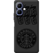 Чорний чохол BoxFace Infinix Smart 10 Black Coffee