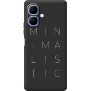 Чорний чохол BoxFace Infinix Smart 10 Minimalistic