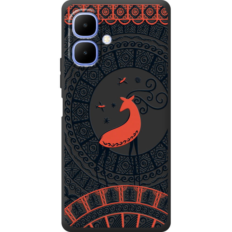 Чорний чохол BoxFace Infinix Smart 10 Ornament