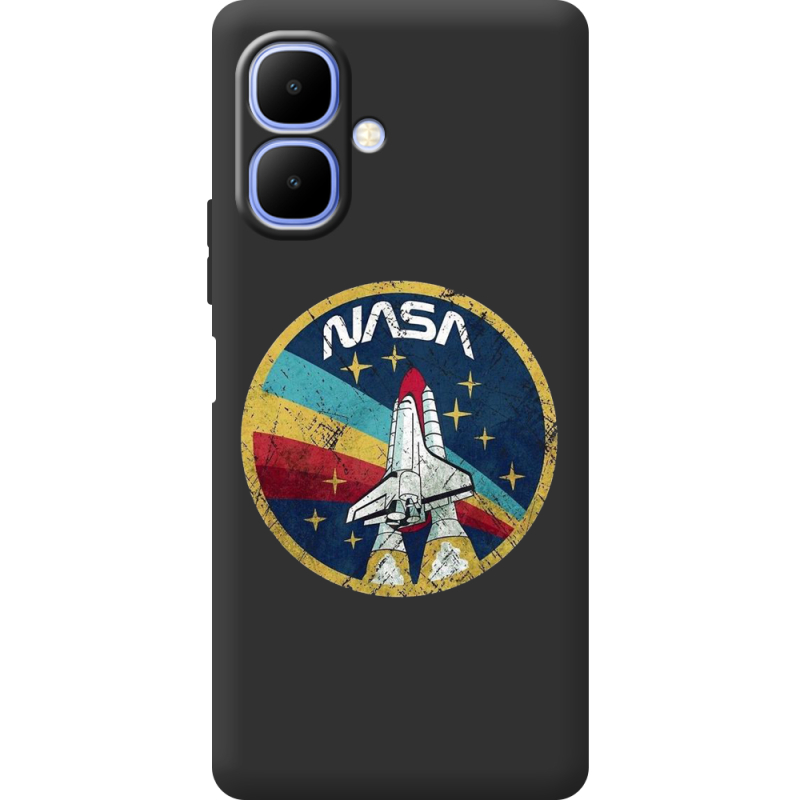 Чорний чохол BoxFace Infinix Smart 10 NASA