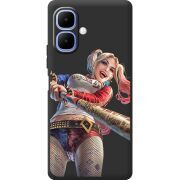 Чорний чохол BoxFace Infinix Smart 10 Happy Harley Quinn