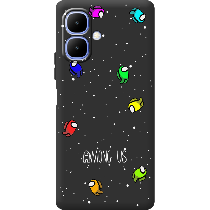 Чорний чохол BoxFace Infinix Smart 10 Among Us Invisible