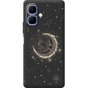 Чорний чохол BoxFace Infinix Smart 10 Moon