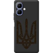 Чорний чохол BoxFace Infinix Smart 10 Ukrainian Trident