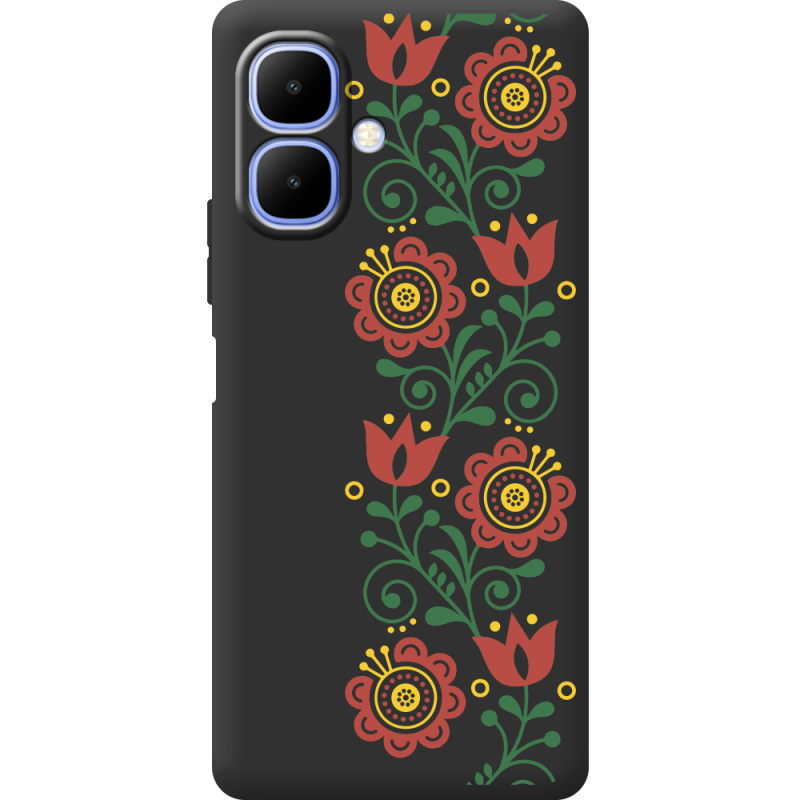 Чорний чохол BoxFace Infinix Smart 10 Ethno