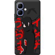 Чорний чохол BoxFace Infinix Smart 10 Учиха Итачи