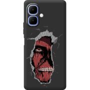 Чорний чохол BoxFace Infinix Smart 10 Нападение на Титана