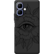 Чорний чохол BoxFace Infinix Smart 10 Eye