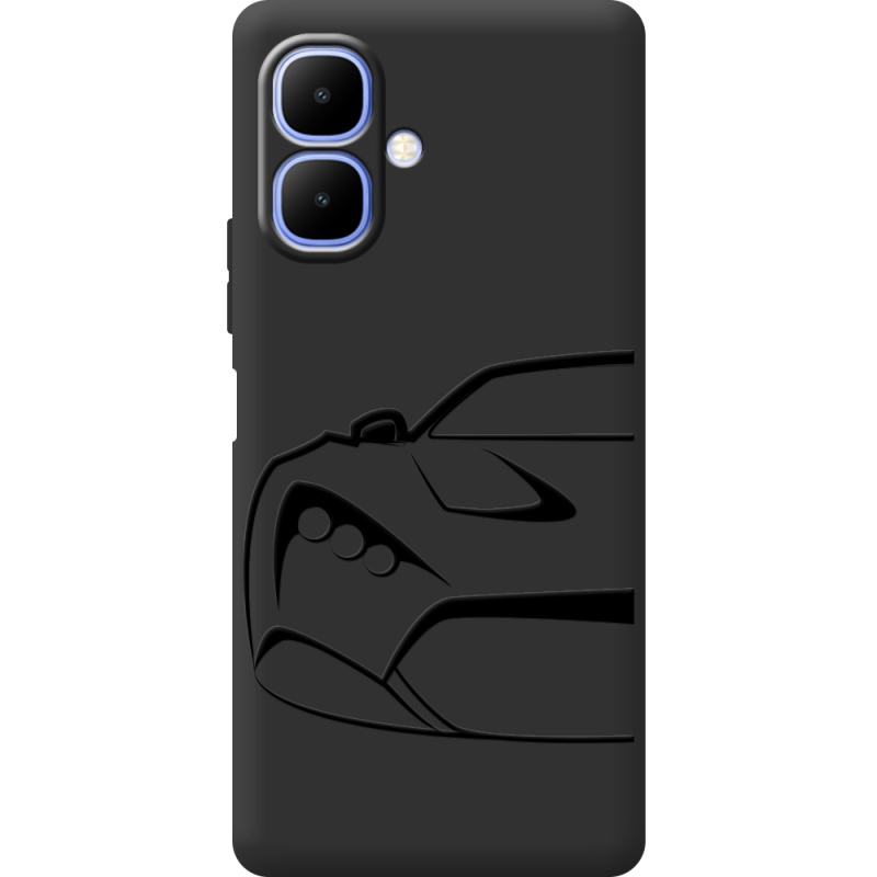 Чорний чохол BoxFace Infinix Smart 10 Sportcar