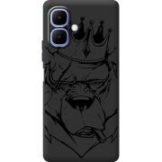 Чорний чохол BoxFace Infinix Smart 10 Bear King