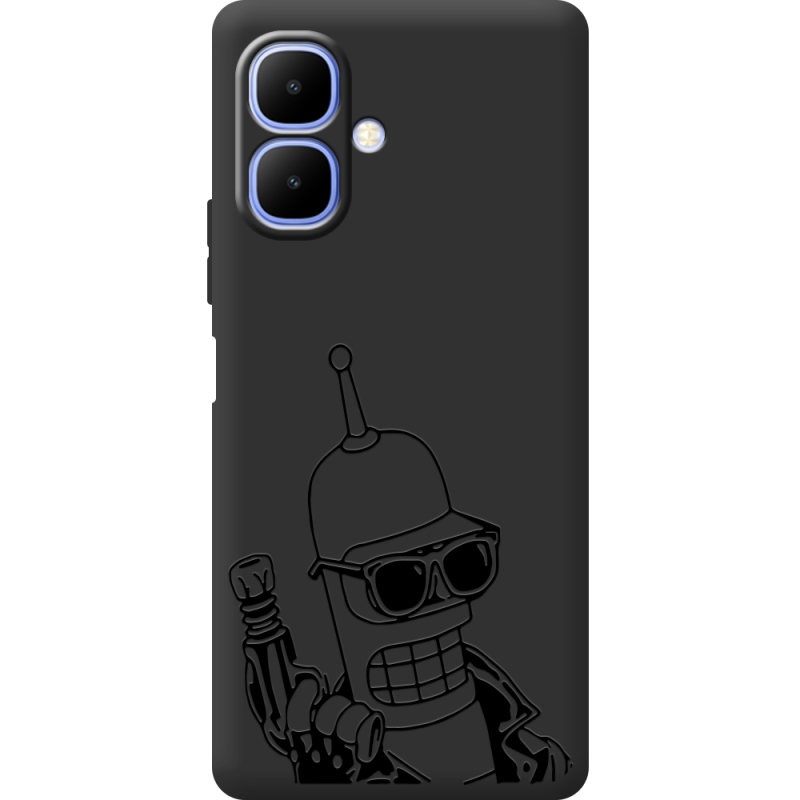 Чорний чохол BoxFace Infinix Smart 10 