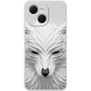 Чохол BoxFace Tecno Spark 40C White Wolf