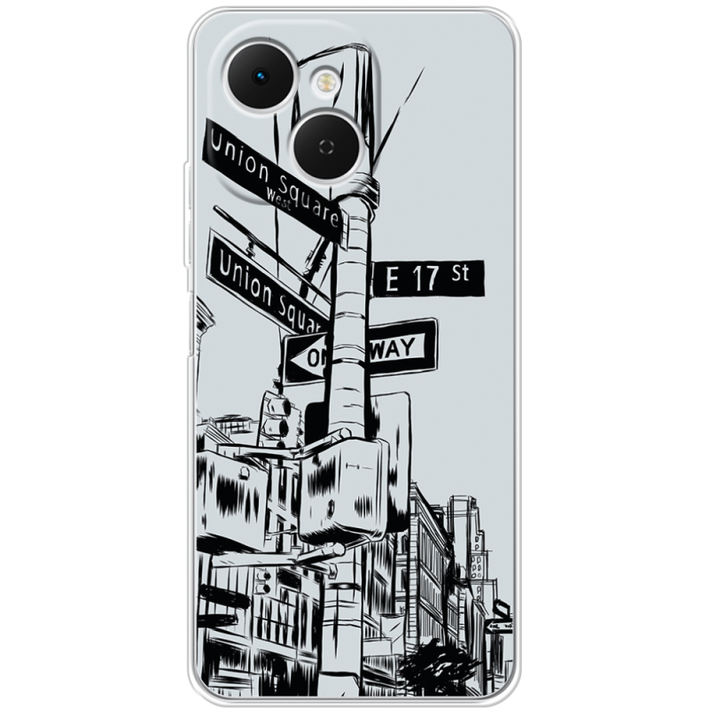 Чохол BoxFace Tecno Spark 40C 17 Street