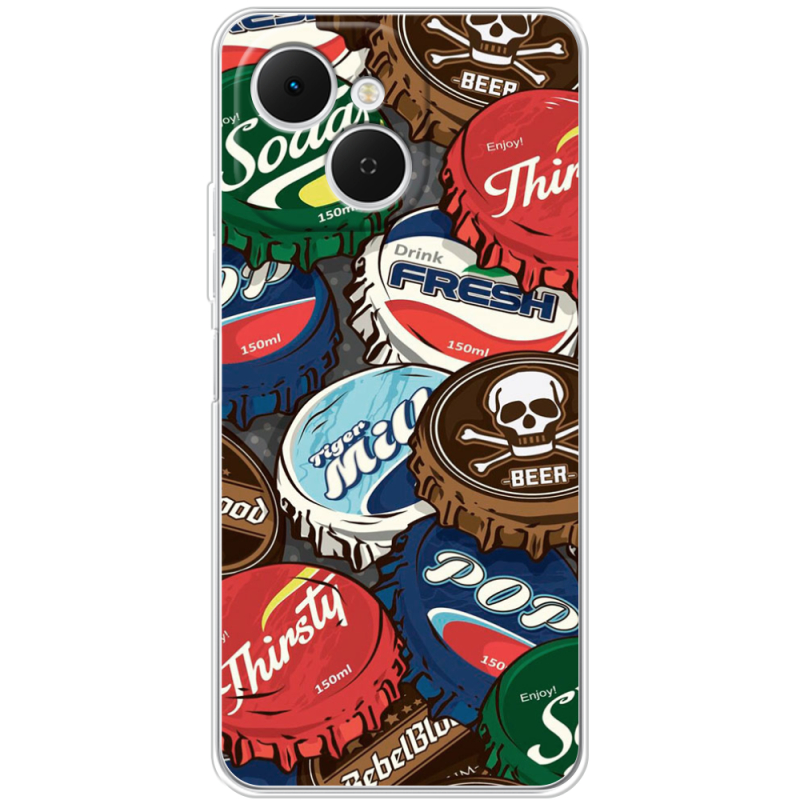 Чохол BoxFace Tecno Spark 40C Drink Lids