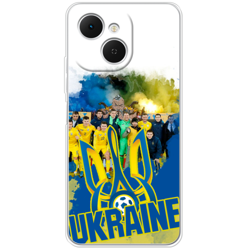 Чохол BoxFace Tecno Spark 40C Ukraine national team