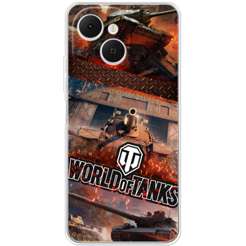 Чохол BoxFace Tecno Spark 40C World Of Tanks