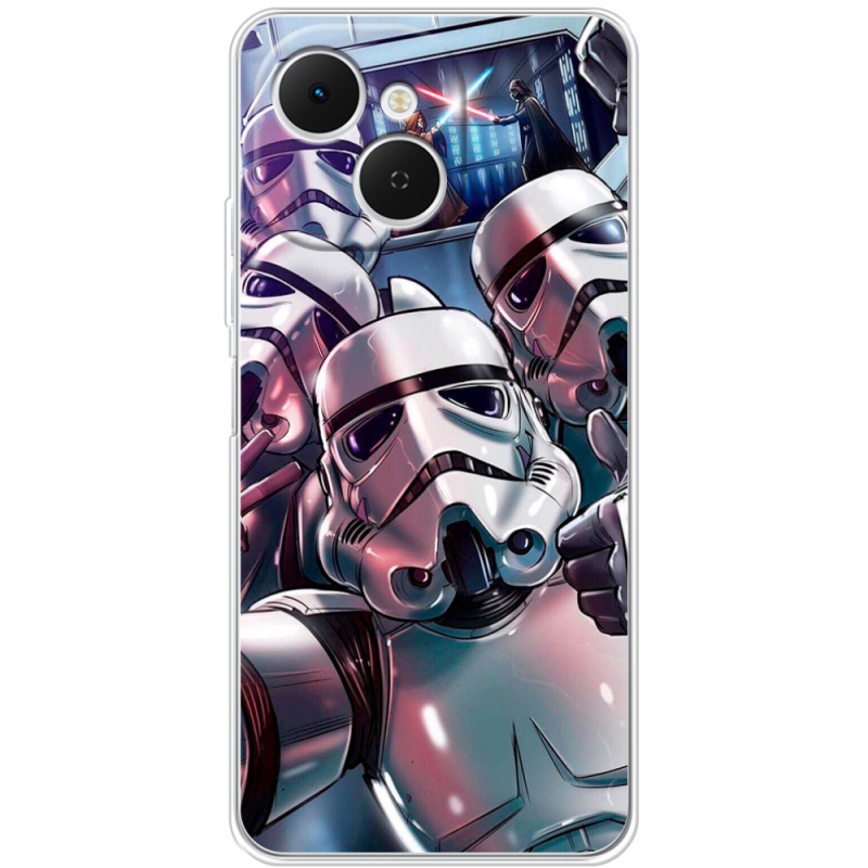 Чохол BoxFace Tecno Spark 40C Stormtroopers