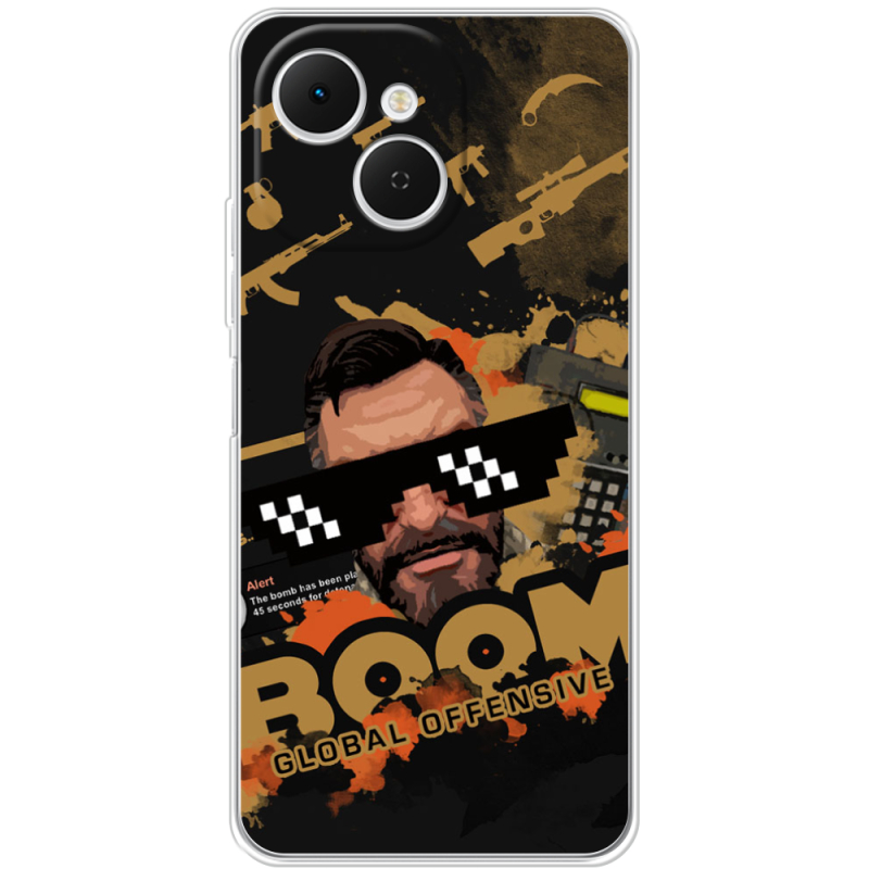 Чохол BoxFace Tecno Spark 40C CS:Go C4