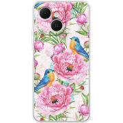 Чохол BoxFace Tecno Spark 40C Birds and Flowers