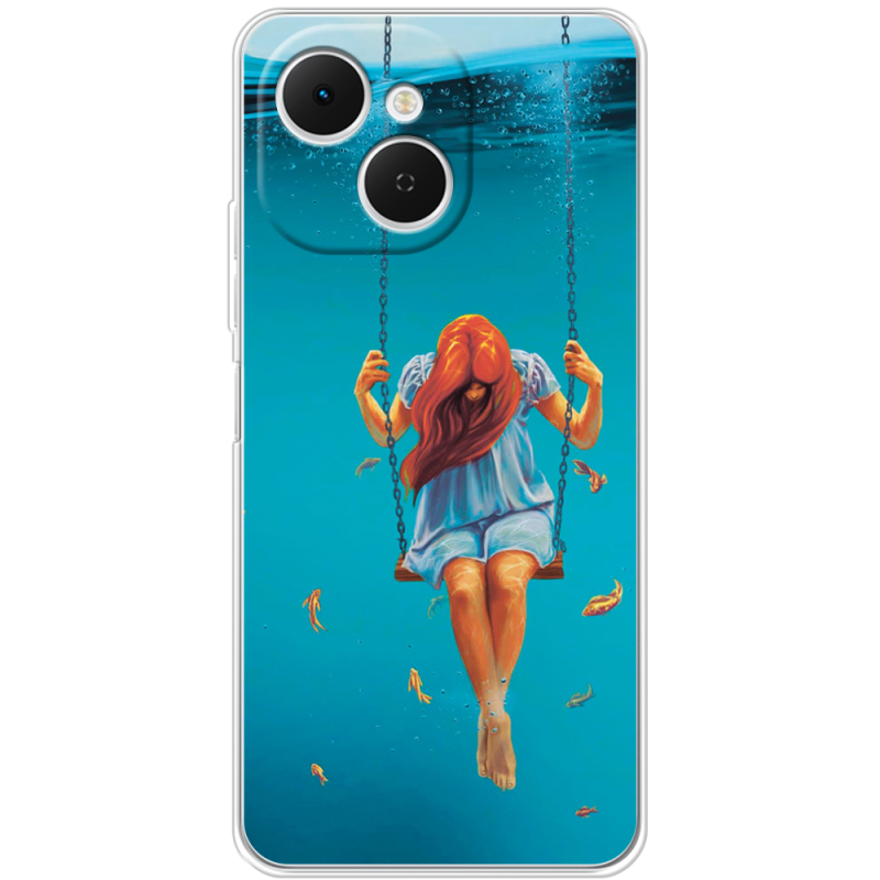 Чохол BoxFace Tecno Spark 40C Girl In The Sea
