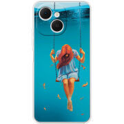 Чохол BoxFace Tecno Spark 40C Girl In The Sea