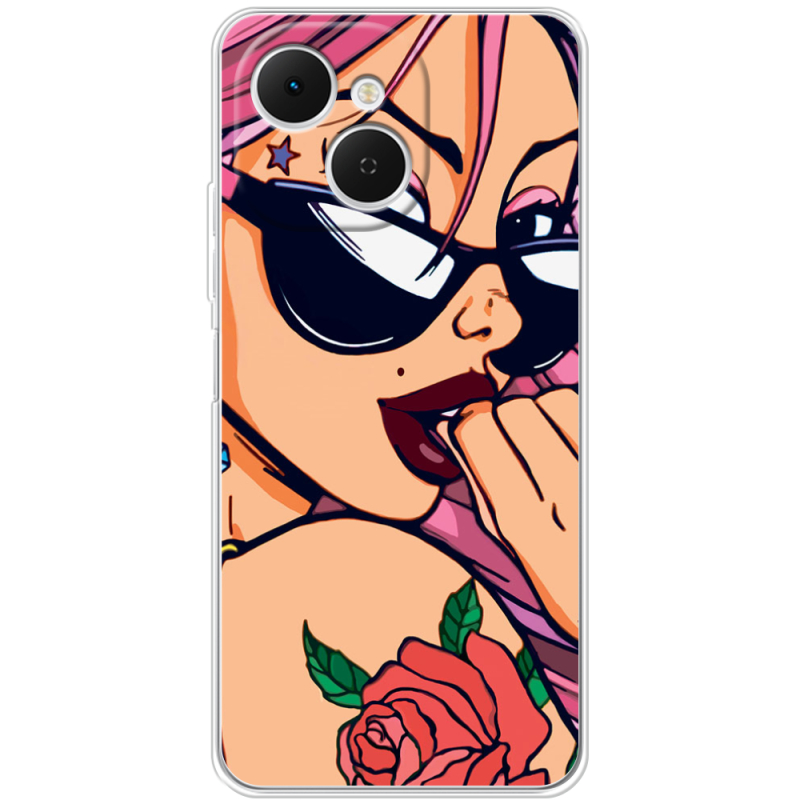 Чохол BoxFace Tecno Spark 40C Pink Girl
