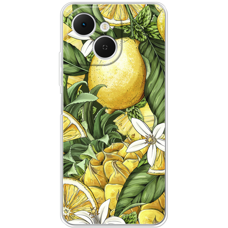 Чохол BoxFace Tecno Spark 40C Lemon Pattern