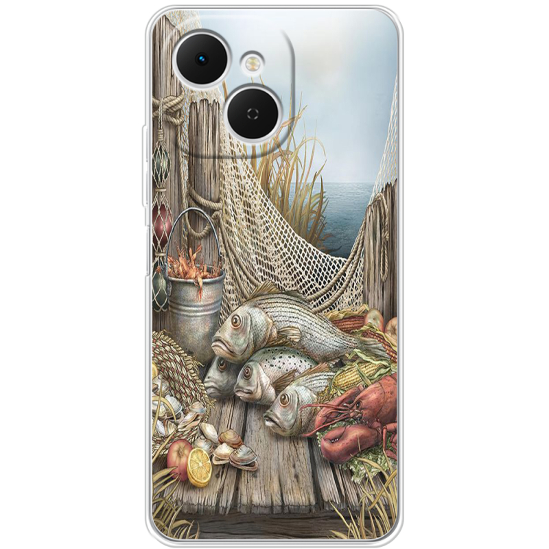 Чохол BoxFace Tecno Spark 40C Удачная рыбалка