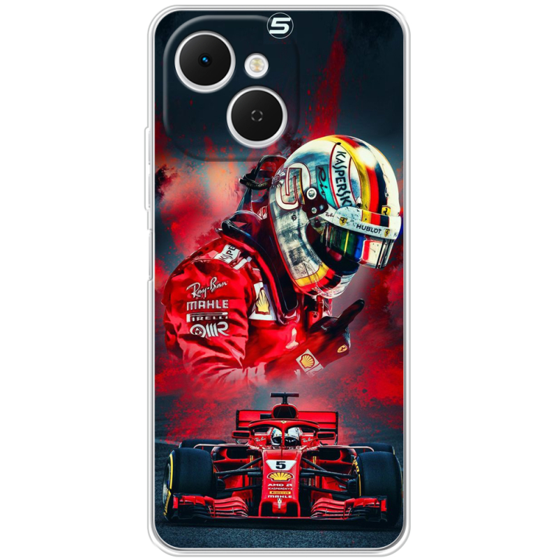 Чохол BoxFace Tecno Spark 40C Racing Car