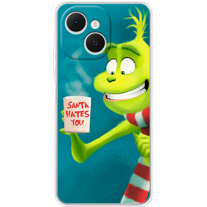 Чохол BoxFace Tecno Spark 40C Santa Hates You
